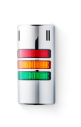 HD Colonne di segnalazione compatte 24 V AC/DC rosso-arancione-verde, cromo
