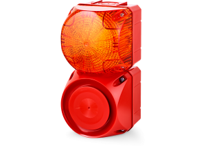 ASS-T+QDS Multi-tone alarm sounder and LED steady/flashing beacon