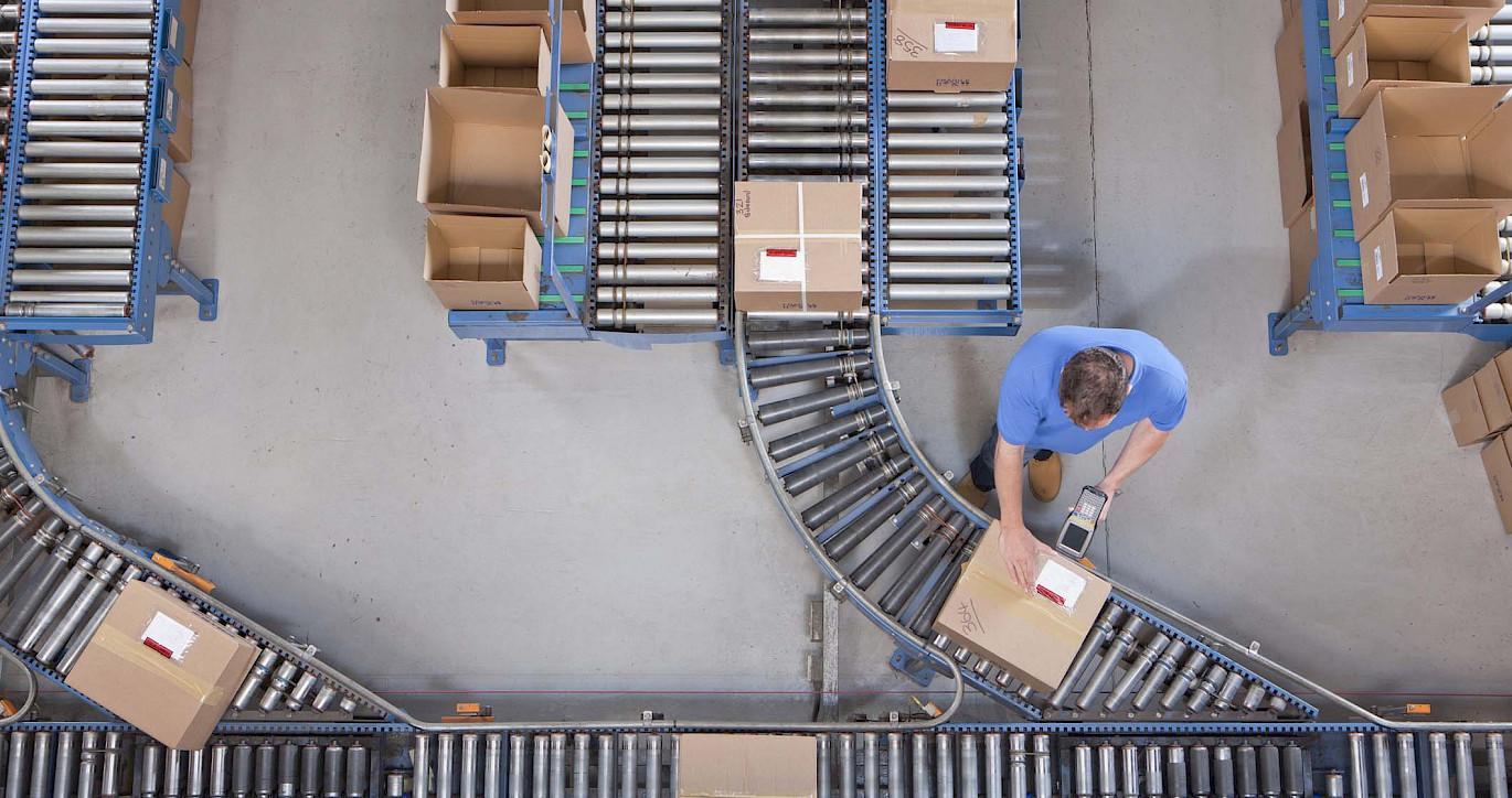 Signalisierung bei Logistikprozessen