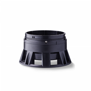 black audible base for rotating beacon light