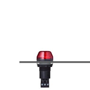 IBS M22 panel mount LED steady/flashing beacon