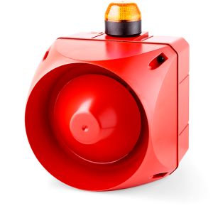 ACX Sirène multi sons avec indicateur feu LED flash