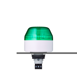 IBL M22 panel mount LED steady/flashing beacon