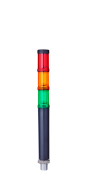 C30 compact Signal tower Ø 30mm 24 V AC/DC red/amber/green, black (RAL 9005)